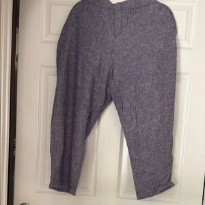 Sonoma Blue Ankle Cropped Pants